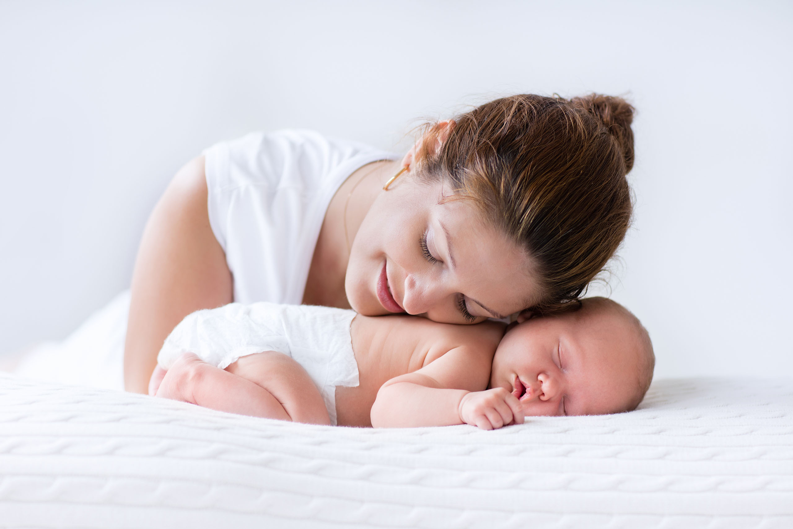 Mutter mit Baby